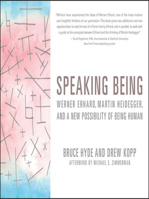 cover image of Speaking Being